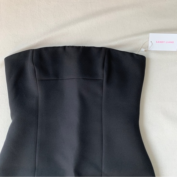 SANDY LIANG WALSH DRESS IN BLACK SIZE 4/SMALL - Picture 6 of 15